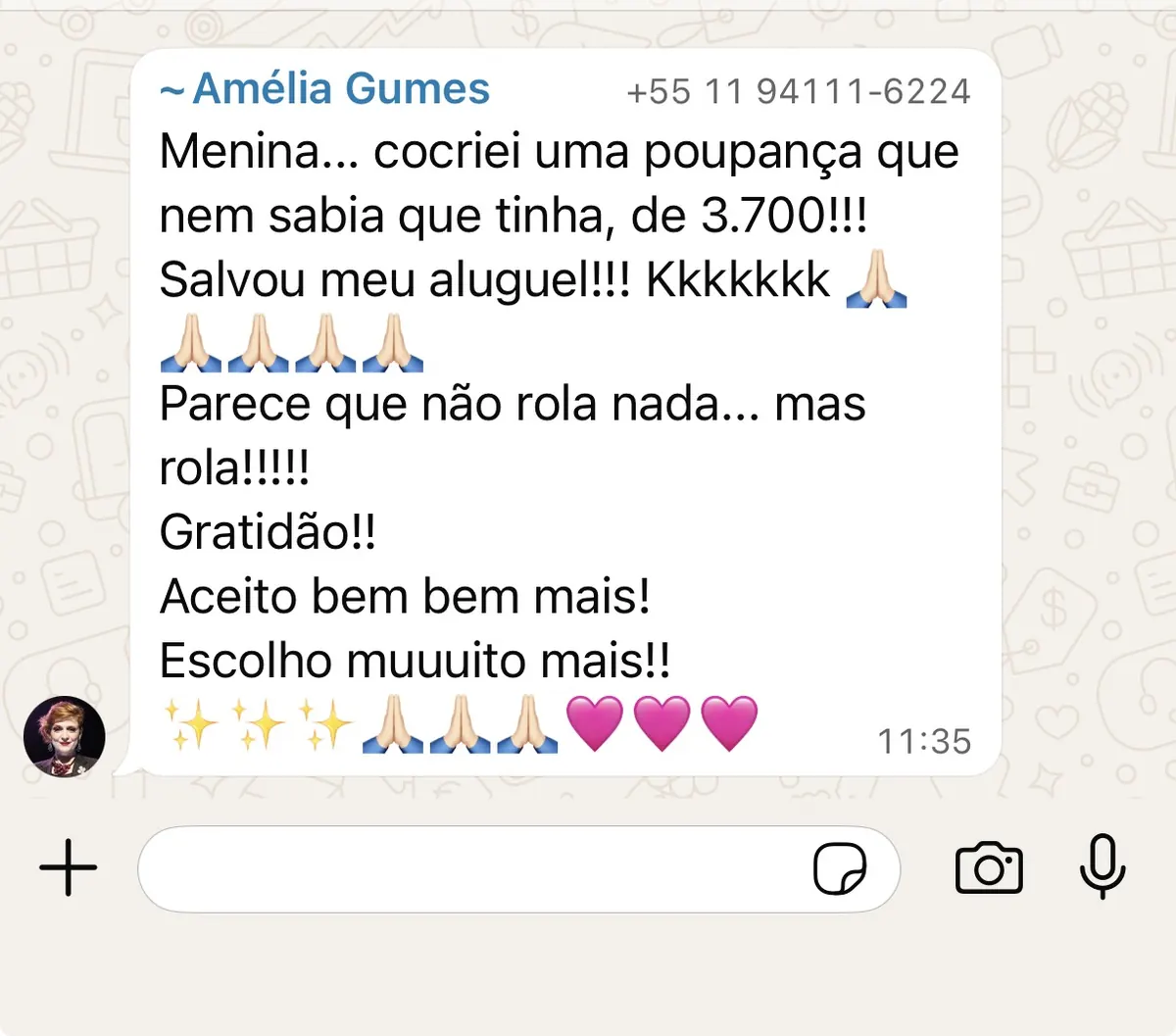 Feedback real de participante 2